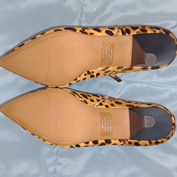 👣FRANCO SARTO 🇺🇲Delighted2 Leopard Booties footwear - Picture 15 of 16